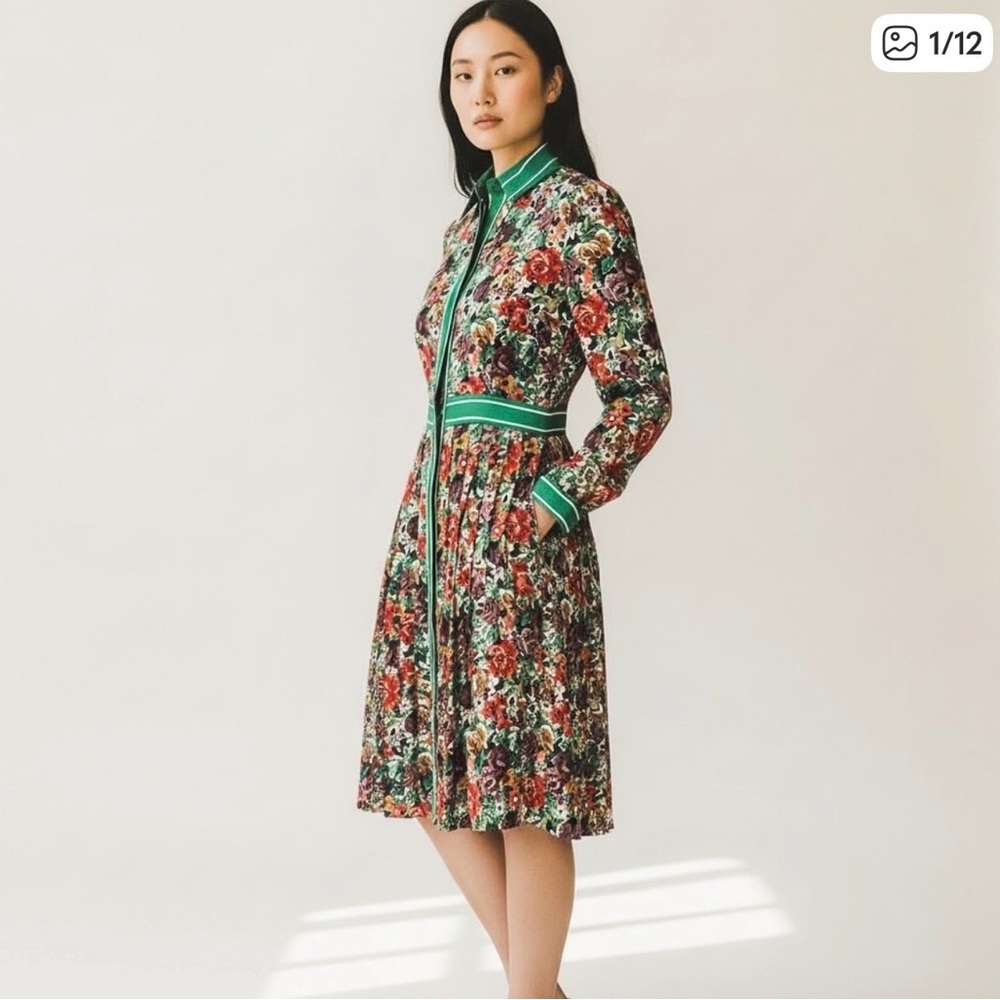 Brooks Brothers Floral Dress, NWT!